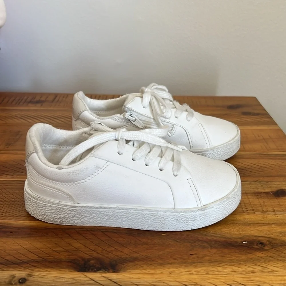 Zara Boys Kids White Sneakers